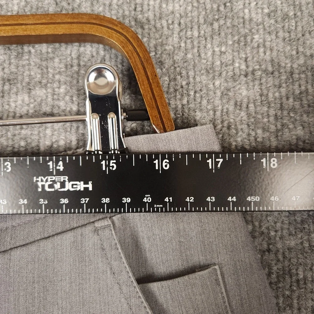 FIGS Technical Collection Scrub Pants Mens Large Grey Teal Drawstring